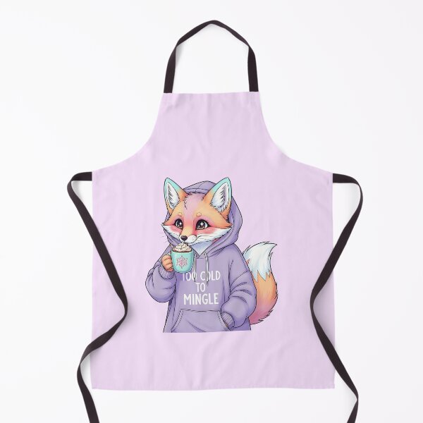 Item preview, Pastel Kawaii Fox in Cozy Hoodie designed and sold by Itsheartshop.