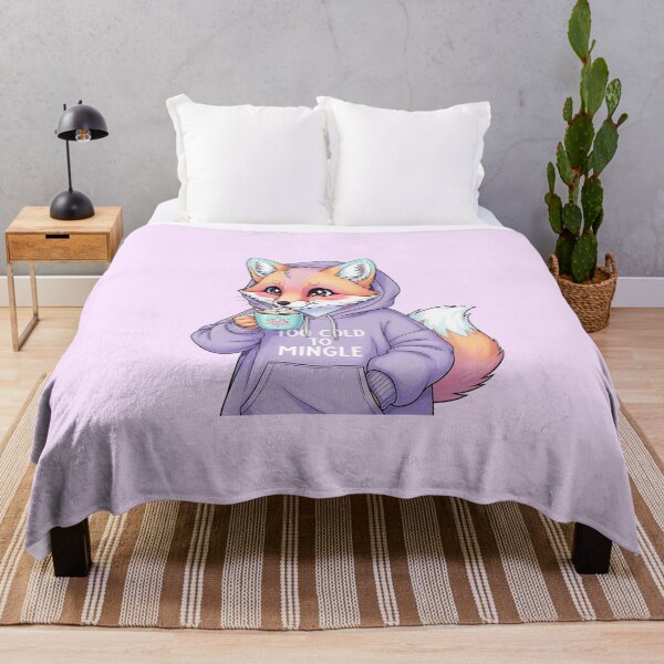 Item preview, Pastel Kawaii Fox in Cozy Hoodie designed and sold by Itsheartshop.