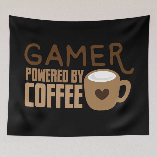 Item preview, Gamer powered by coffee designed and sold by jazzydevil.