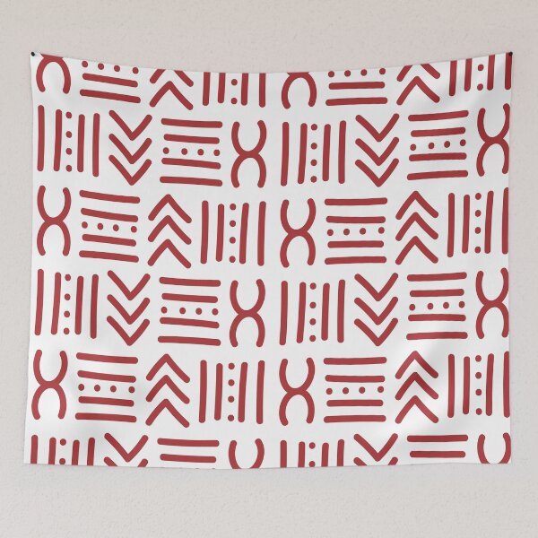 Item preview, Bogolan – Traditional African Pattern Inspired by Malian Fabric designed and sold by Wolagno.
