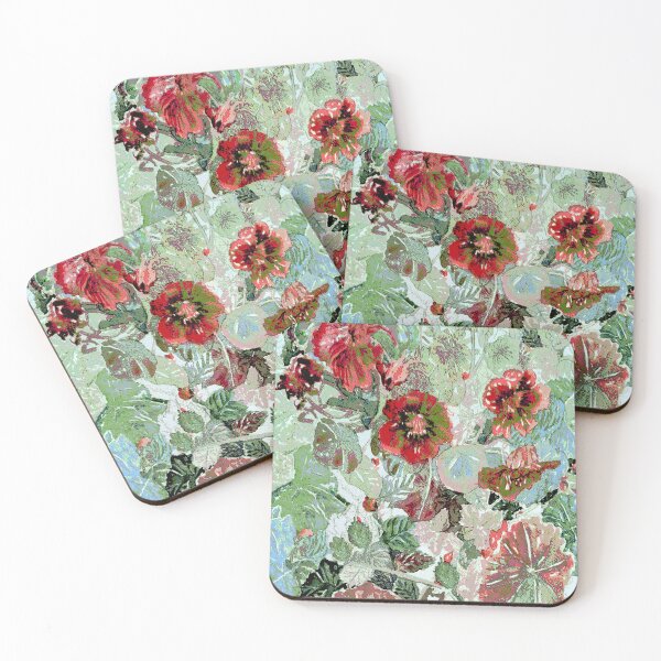 Item preview, Textured nasturtiums designed and sold by Luverly.