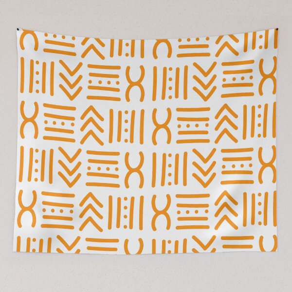Item preview, Bogolan – Traditional African Pattern Inspired by Malian Fabric designed and sold by Wolagno.