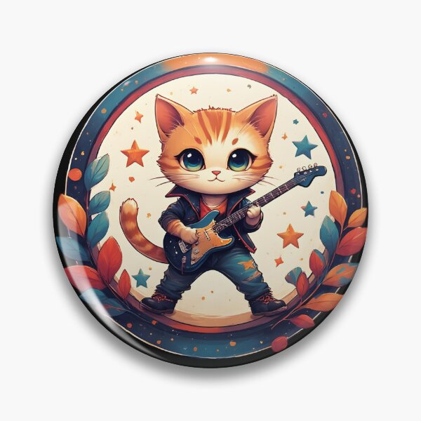 Item preview, Rock Star Cat #5 designed and sold by Sam-Tada.