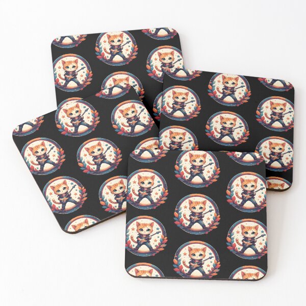 Item preview, Rock Star Cat #5 designed and sold by Sam-Tada.