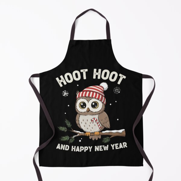 Item preview, Cute Owl Christmas and New Year Art designed and sold by graphicnew.