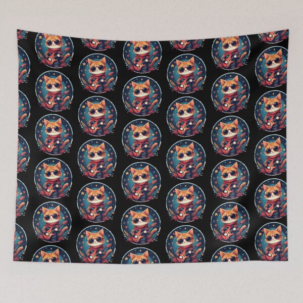 Item preview, Rock Star Cat #6 designed and sold by Sam-Tada.