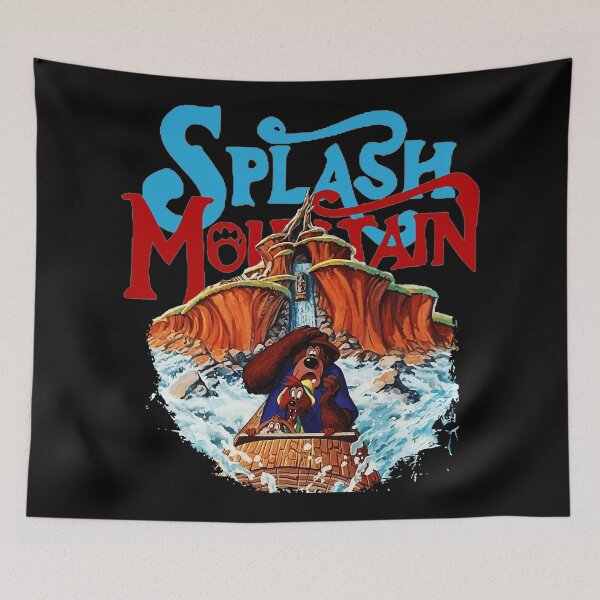 Item preview, Vintage Log Flume Ride Poster Style designed and sold by Raeleaines.