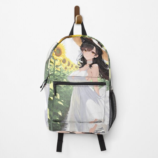 Item preview, Atago Sunflower Grace White Dress Azur Lane Anime Girl designed and sold by thedarvills.