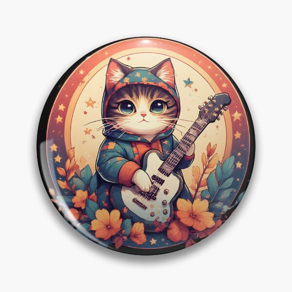 Item preview, Rock Star Cat #7 designed and sold by Sam-Tada.