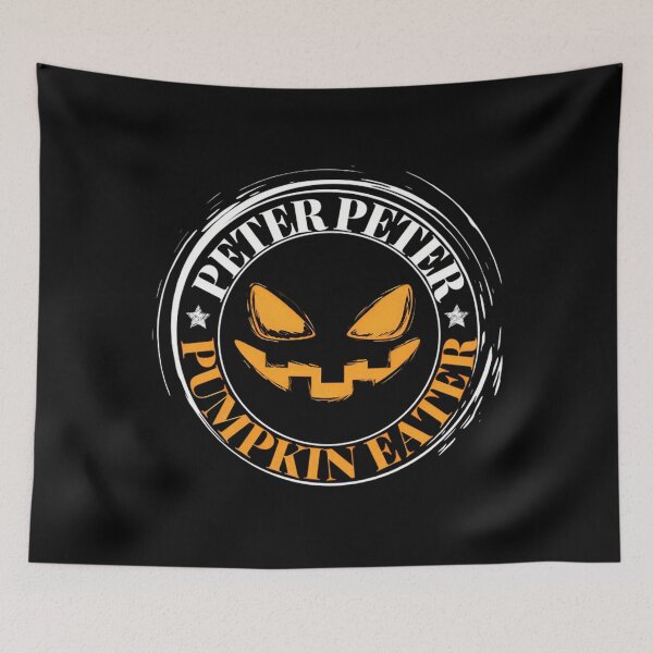 Item preview, Peter Halloween Retro Happy Peter Eater Pumpkin Day designed and sold by RobertGonzano.