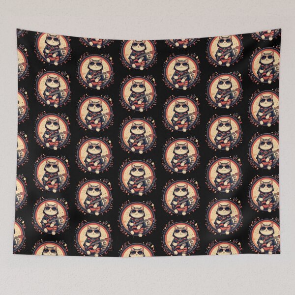 Item preview, Rock Star Cat #12 designed and sold by Sam-Tada.