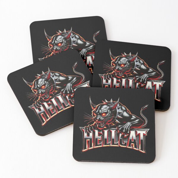 Item preview, Unleash Hellcat Fury – Demonic Panther Roars Eternal designed and sold by DeimosArtIntl.