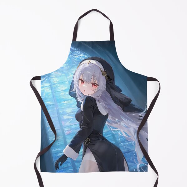 Item preview, Anime Graceful Laffey Devotion Amid Blue Cathedral Glow in Azur Lane designed and sold by thedarvills.