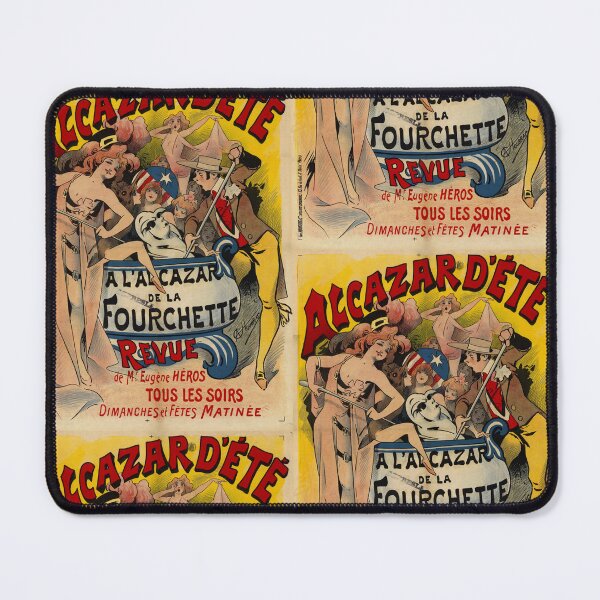 Item preview, Vintage French Art Nouveau Poster | Alcazar d'Été Paris | Colorful Theater & Cabaret | Belle Époque Vintage Decor designed and sold by artofuniverse.