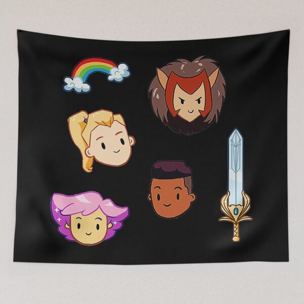 Item preview, Sticker Set Cute Chibi Faces designed and sold by Kurtioyer.