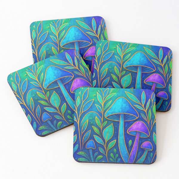 Item preview, Golden plant-fungus color explosion designed and sold by Sigtrix.