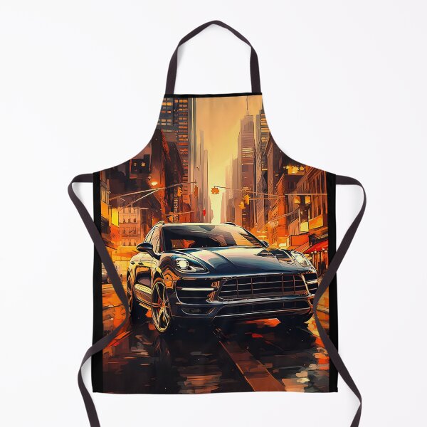 Item preview, Performance SUV Displayed In Vibrant City Sunset Setting designed and sold by RevUpDesign.