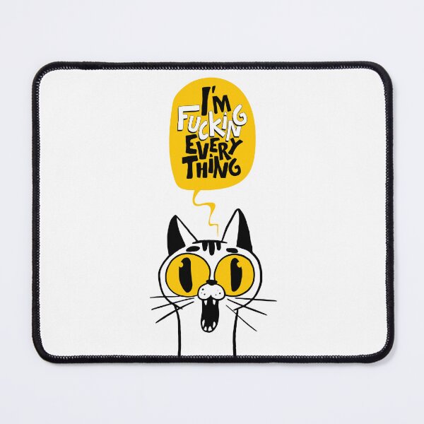 Item preview, Funny cat designed and sold by Markysha.