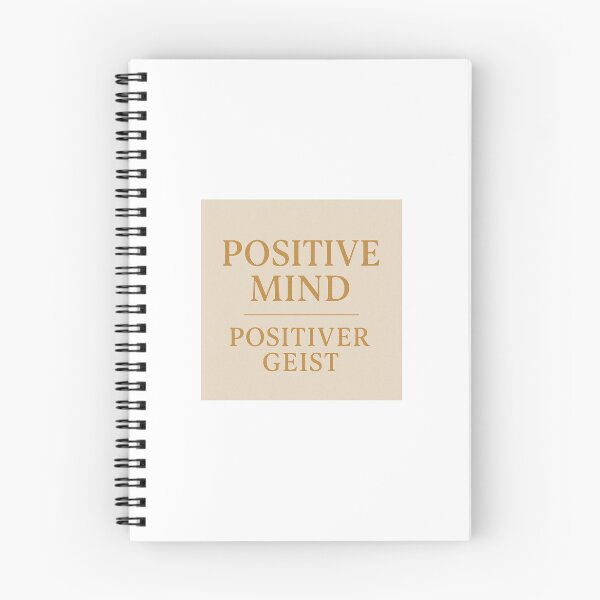 Artikelvorschau, Positive Mind – Positiver Geist entworfen und verkauft von RZandRaiDesigns.