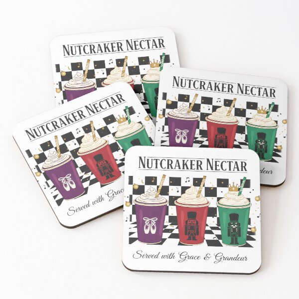 Item preview, Nutcracker Nectar Christmas Coffee | Holiday Ballet Drink Design designed and sold by justyna-s28.