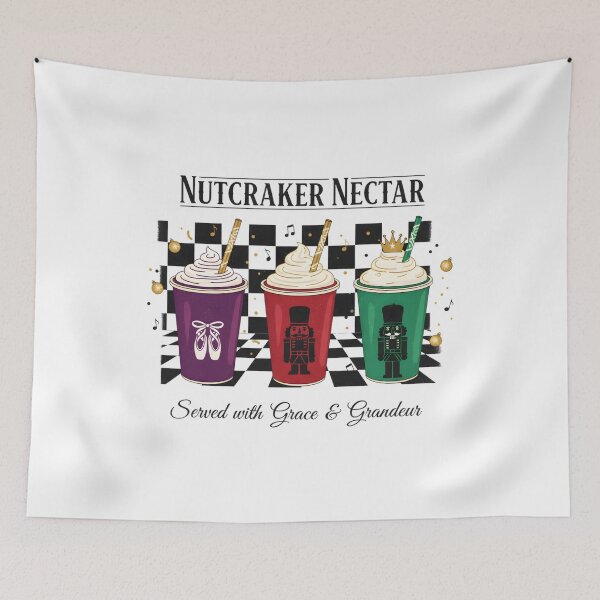 Item preview, Nutcracker Nectar Christmas Coffee | Holiday Ballet Drink Design designed and sold by justyna-s28.