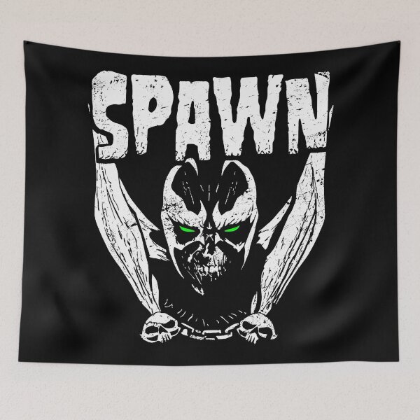 Item preview, Spawn Shadow Mask Minimal Green Eyes designed and sold by Eshanchard.