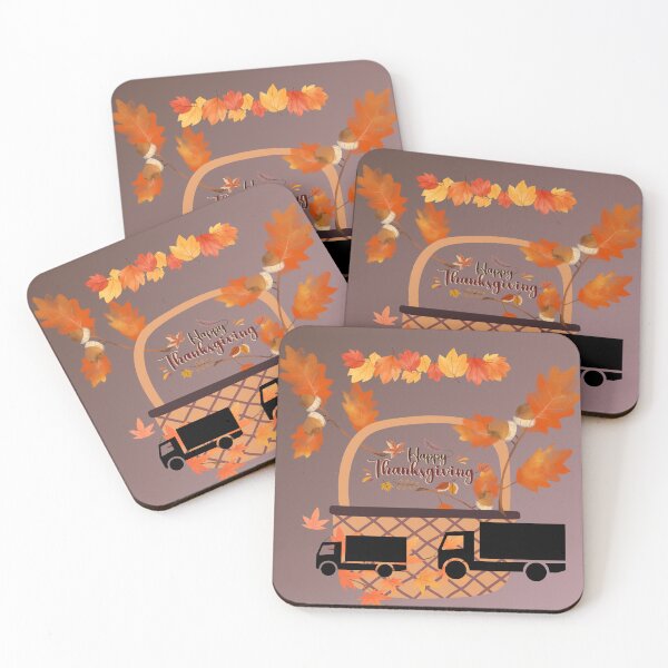 Item preview, Happy Thanksgiving. Trucker designed and sold by Extremeallie.
