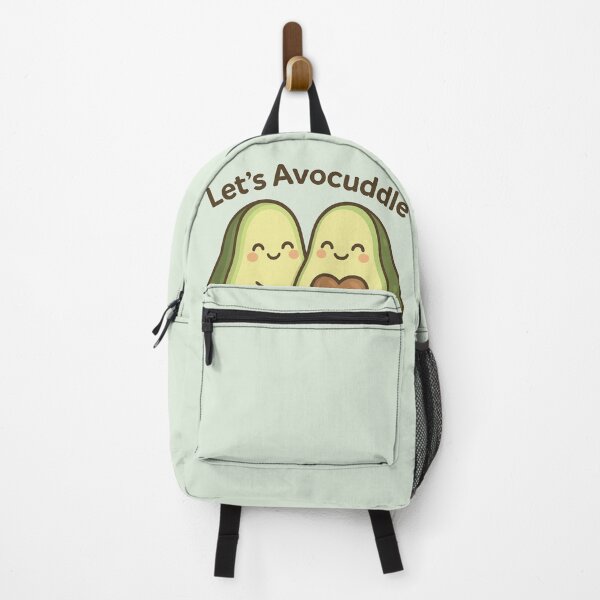Item preview, Let’s Avocuddle – Cute Kawaii Avocado Couple Funny Love Pun Design designed and sold by Dezpro.