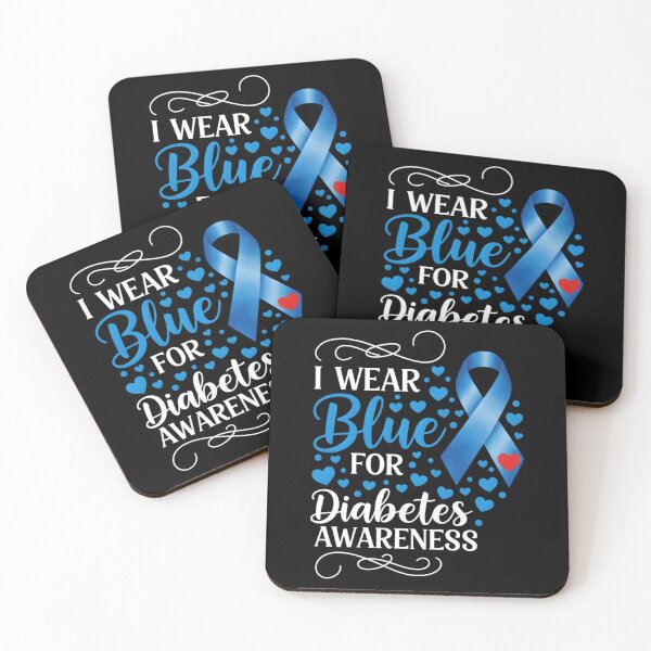 Item preview, In November I Wear Blue Diabetes Awareness designed and sold by MatthewConer.