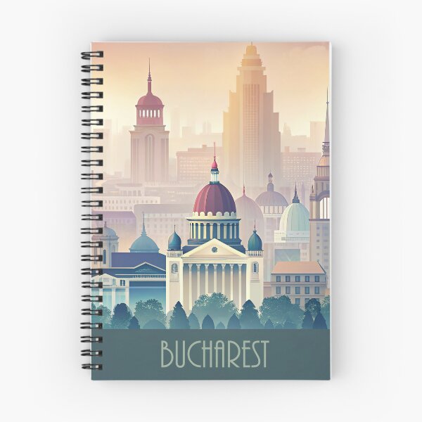 Item preview, Minimalist skyline of Bucharest designed and sold by paulrommer.