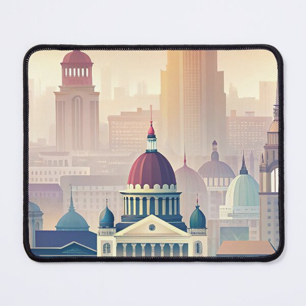 Item preview, Minimalist skyline of Bucharest designed and sold by paulrommer.
