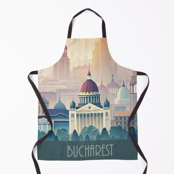 Item preview, Minimalist skyline of Bucharest designed and sold by paulrommer.