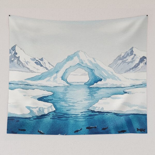 Item preview, View of icebergs designed and sold by Design4uStudio.