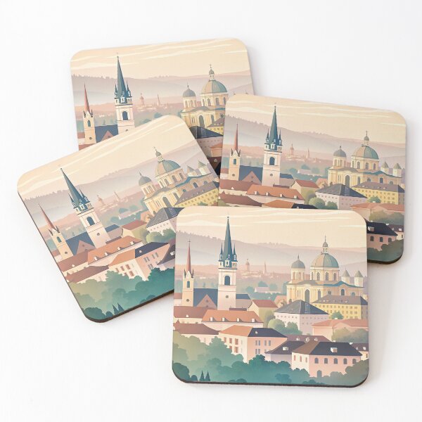 Item preview,  Minimalist skyline of Cluj-Napoca designed and sold by paulrommer.