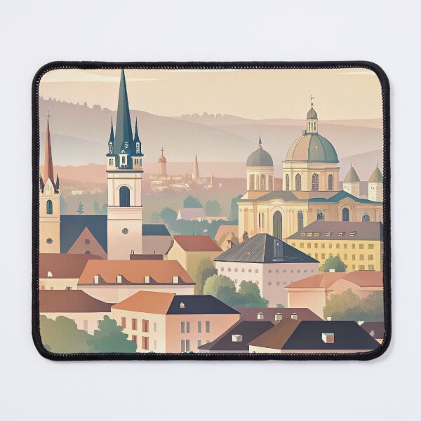 Item preview, Minimalist skyline of Cluj-Napoca designed and sold by paulrommer.