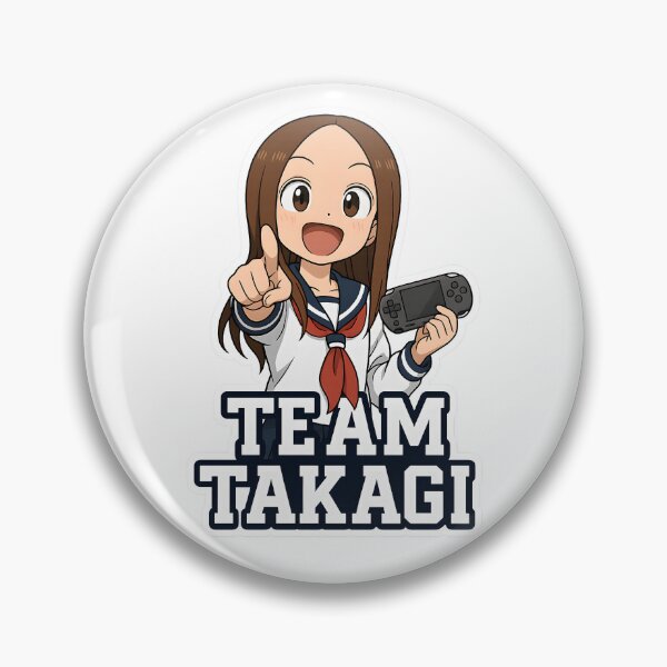 Item preview, TEAM TAKAGI – Cute Anime Gamer - FANART designed and sold by ENPAWO DESIGNS.