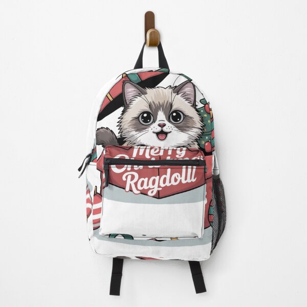 Item preview, Ragdoll cat merry Christmas gift designed and sold by kaka8888.