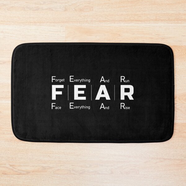 Item preview, FEAR has two meaning | Motivational Typography Quote Design designed and sold by Artbyhannan.