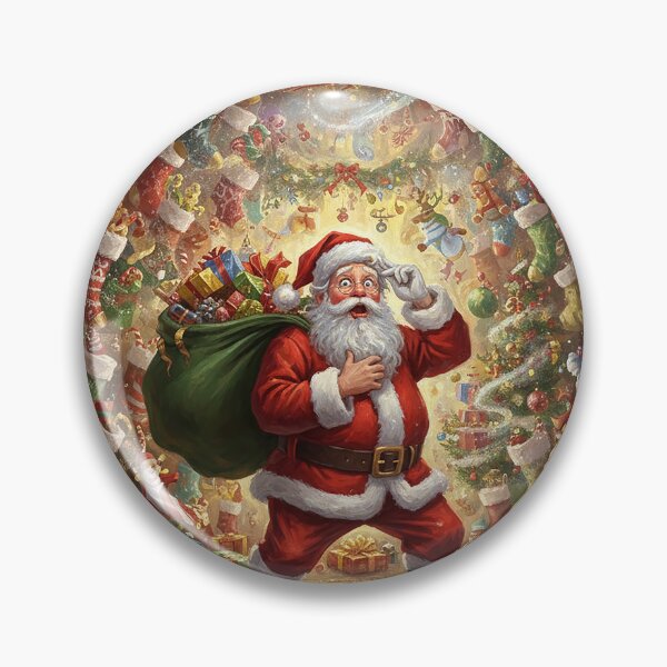 Item preview, Santa Claus comes into the house to deliver presents designed and sold by cloud lee.