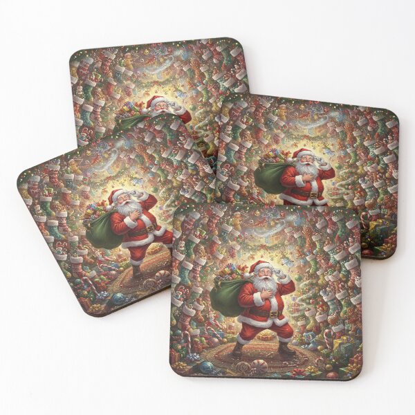 Item preview, Santa Claus comes into the house to deliver presents designed and sold by cloud lee.