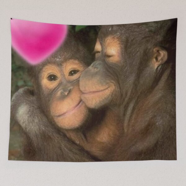 Item preview, Orangutan love  designed and sold by monkey zone.
