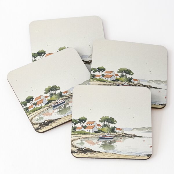 Item preview, Seaside landscape designed and sold by Design4uStudio.