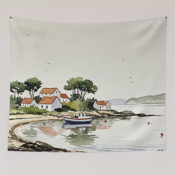 Item preview, Seaside landscape designed and sold by Design4uStudio.