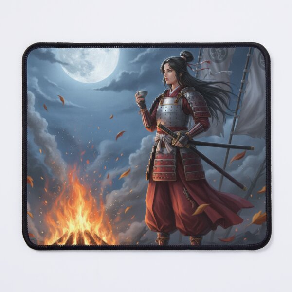 Item preview, Tomoe Gozen: The Female Samurai Warrior - Heroine of the Genpei War巴御前：月下の女武者 - 源平合戦を駆け抜けた最強のヒロイン designed and sold by Mori-no-Akari.