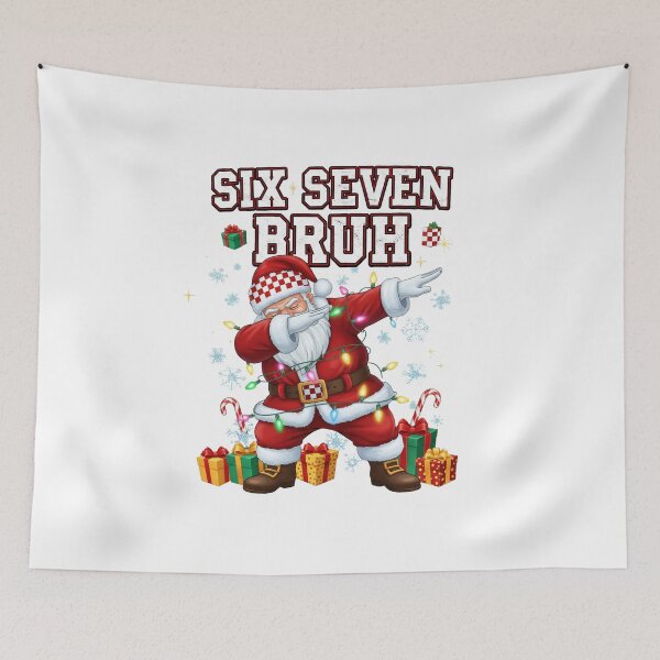 Item preview, Funny 67 Santa Dabbing Bruh Shirt, Six Seven Bruh Christmas Tee, Cool Holiday Graphic T-Shirt for Kids Boys Girls, Xmas Humor Gift Idea designed and sold by humex.