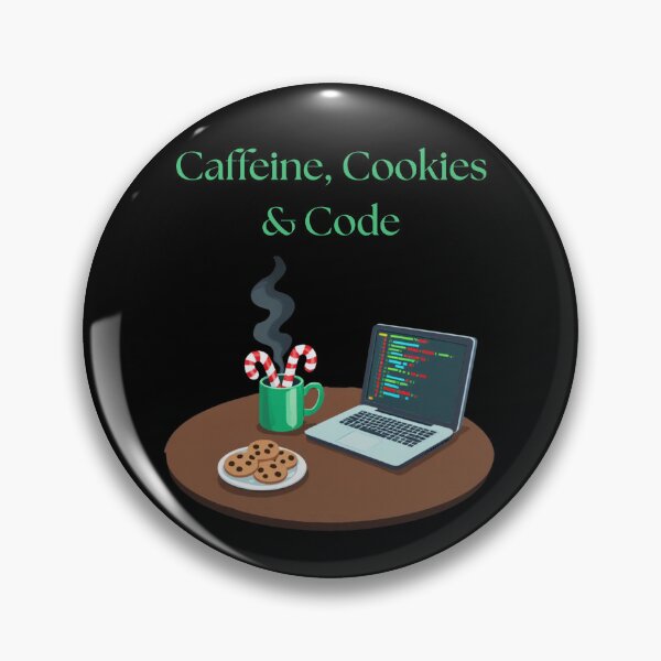 Artikelvorschau, Koffein, Cookies & Code entworfen und verkauft von Aetheriswork.