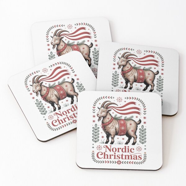 Item preview, Nordic Christmas Yule Goat Series – Folklore-Inspired Holiday Collection designed and sold by Nordic Echo.