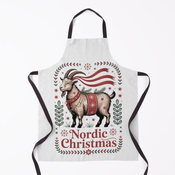 Item preview, Nordic Christmas Yule Goat Series – Folklore-Inspired Holiday Collection designed and sold by Nordic Echo.