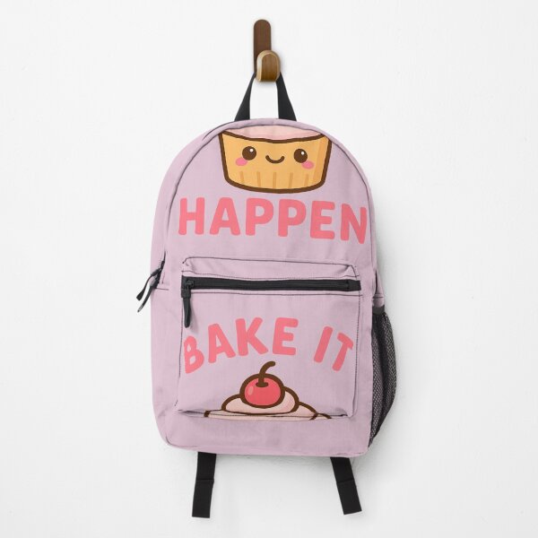 Item preview, Bake It Happen – Cute Kawaii Cupcake Funny Baking Quote Design designed and sold by Dezpro.