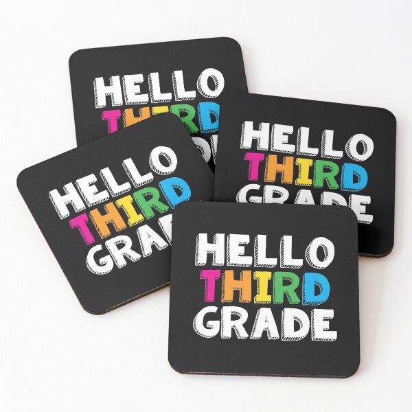 Item preview, Hello Third Grade designed and sold by teesaurus.